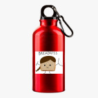 Металлическая бутылка 400 мл UV-DTF