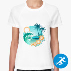 Женская спортивная футболка