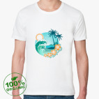 Мужская футболка органик