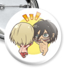 Титанчики Shingeki no Kyojin Эрен и Энни