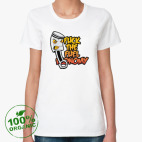 Женская футболка органик