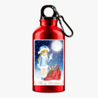 Металлическая бутылка 400 мл UV-DTF