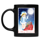 Кружка цветная UV-DTF