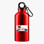 Металлическая бутылка 400 мл UV-DTF