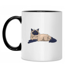 Кружка двухцветная