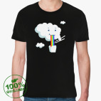 Мужская футболка органик