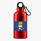 Металлическая бутылка 400 мл UV-DTF