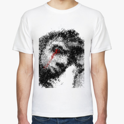 Футболка с принтом Цифровой портрет
