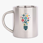 Кружка металлическая