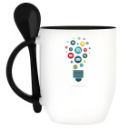 Кружка с ложкой