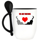 Кружка с ложкой