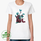 Женская футболка органик