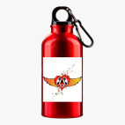 Металлическая бутылка 400 мл UV-DTF