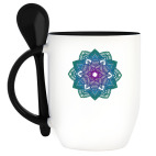 Кружка с ложкой