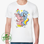 Мужская футболка органик