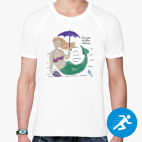 Мужская спортивная футболка