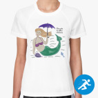 Женская спортивная футболка