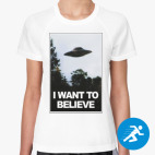 Женская спортивная футболка