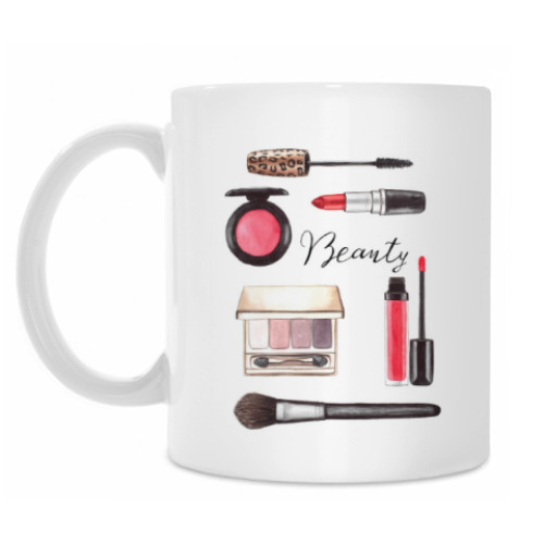 Кружка с принтом Beauty