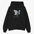 Толстовка худи оверсайз