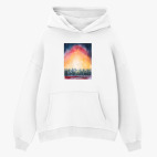 Толстовка худи оверсайз