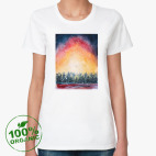 Женская футболка органик