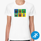 Женская спортивная футболка