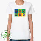 Женская футболка органик