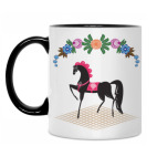 Кружка двухцветная