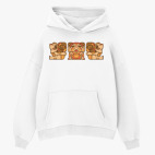 Толстовка худи оверсайз