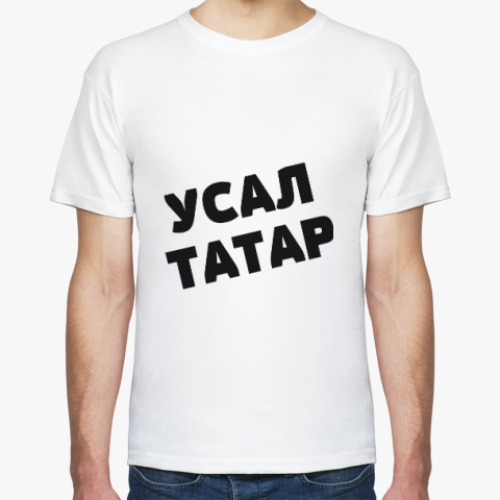 Футболка с принтом УСАЛ ТАТАР