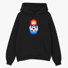 Толстовка худи оверсайз