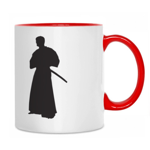 Кружка с принтом Айкидо