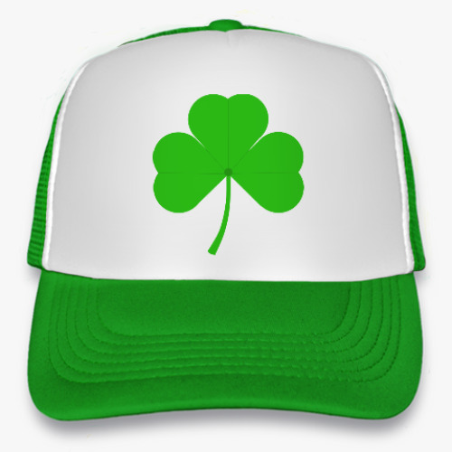 Кепка-тракер с принтом Лист Клевера