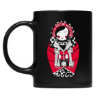 Кружка цветная UV-DTF