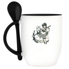 Кружка с ложкой