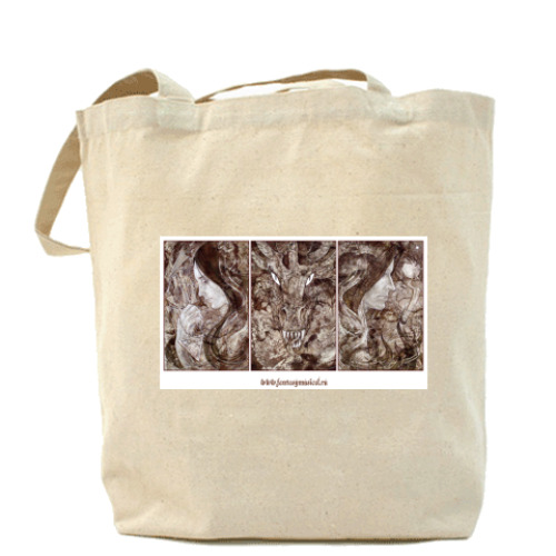 Сумка шоппер с принтом Последнее Испытание