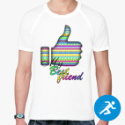 Мужская спортивная футболка