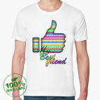 Мужская футболка органик