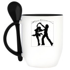 Кружка с ложкой