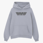 Толстовка худи оверсайз