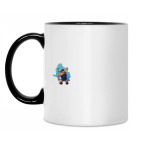 Кружка двухцветная