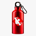 Металлическая бутылка 400 мл UV-DTF