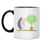 Кружка двухцветная