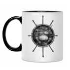 Кружка двухцветная