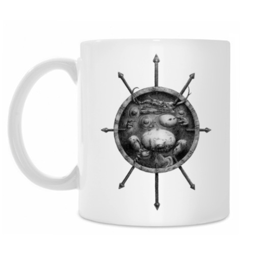 Кружка с принтом 'Дедушка Нургл'