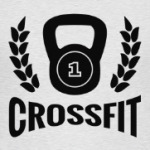 Кроссфит логотип с гирей