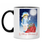 Кружка двухцветная