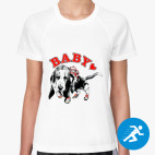 Женская спортивная футболка