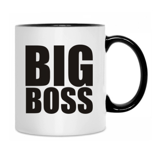 Кружка с принтом BIG BOSS
